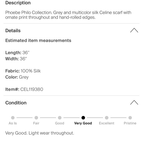 Celine Sill Printed Scarf - Picture 5 of 12